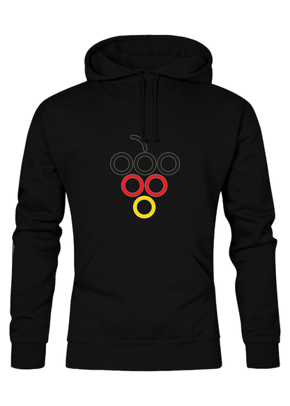 EM Traube - Männer Hoodie - Unisex